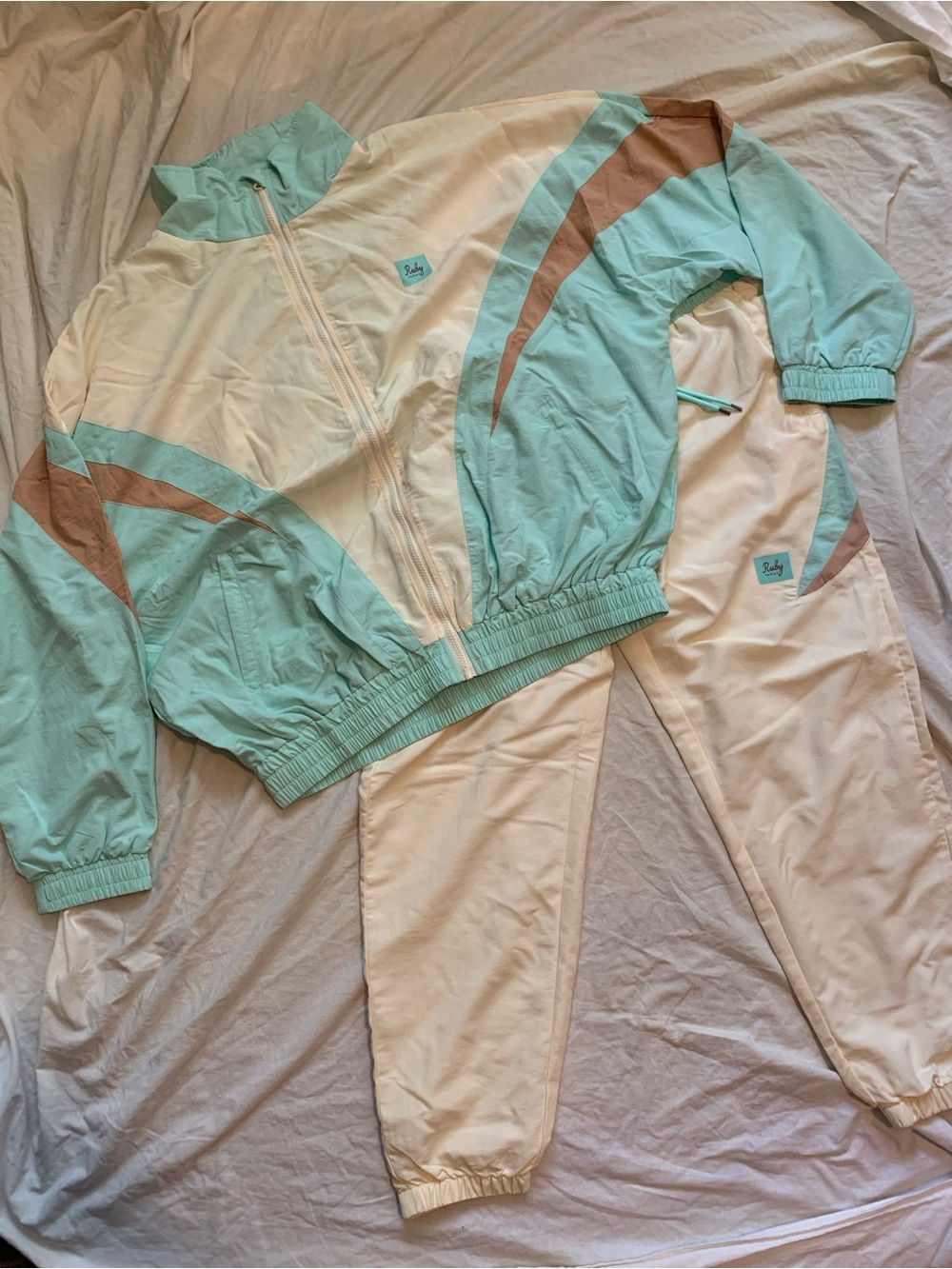 Ruby Farms Track Suit: Medium Top, Small Pants